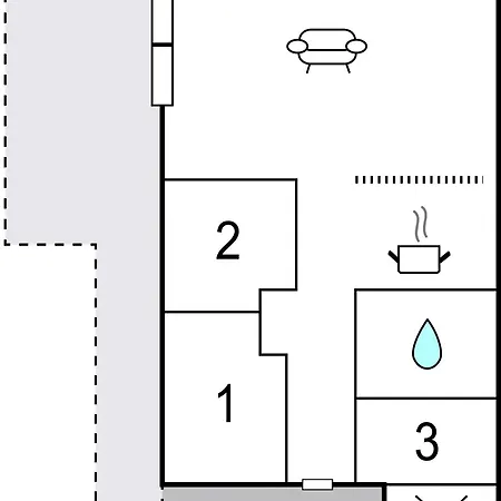 Holiday home Cozy In Nexo With Wifi